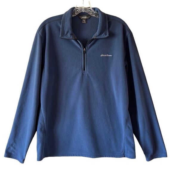 Eddie Bauer Mens 1/4 ZIP Fleece Pullover - Picture 1 of 4